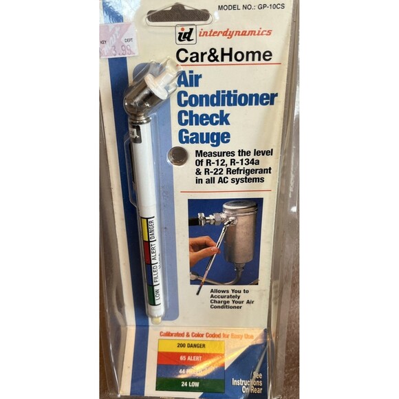 NEW VTG NOS Interdynamics Car Home Air Conditioner Check Gauge Model GTH-10CS - Picture 2 of 9